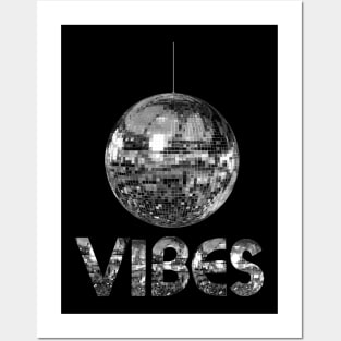 1970s Discoball Vibes Posters and Art